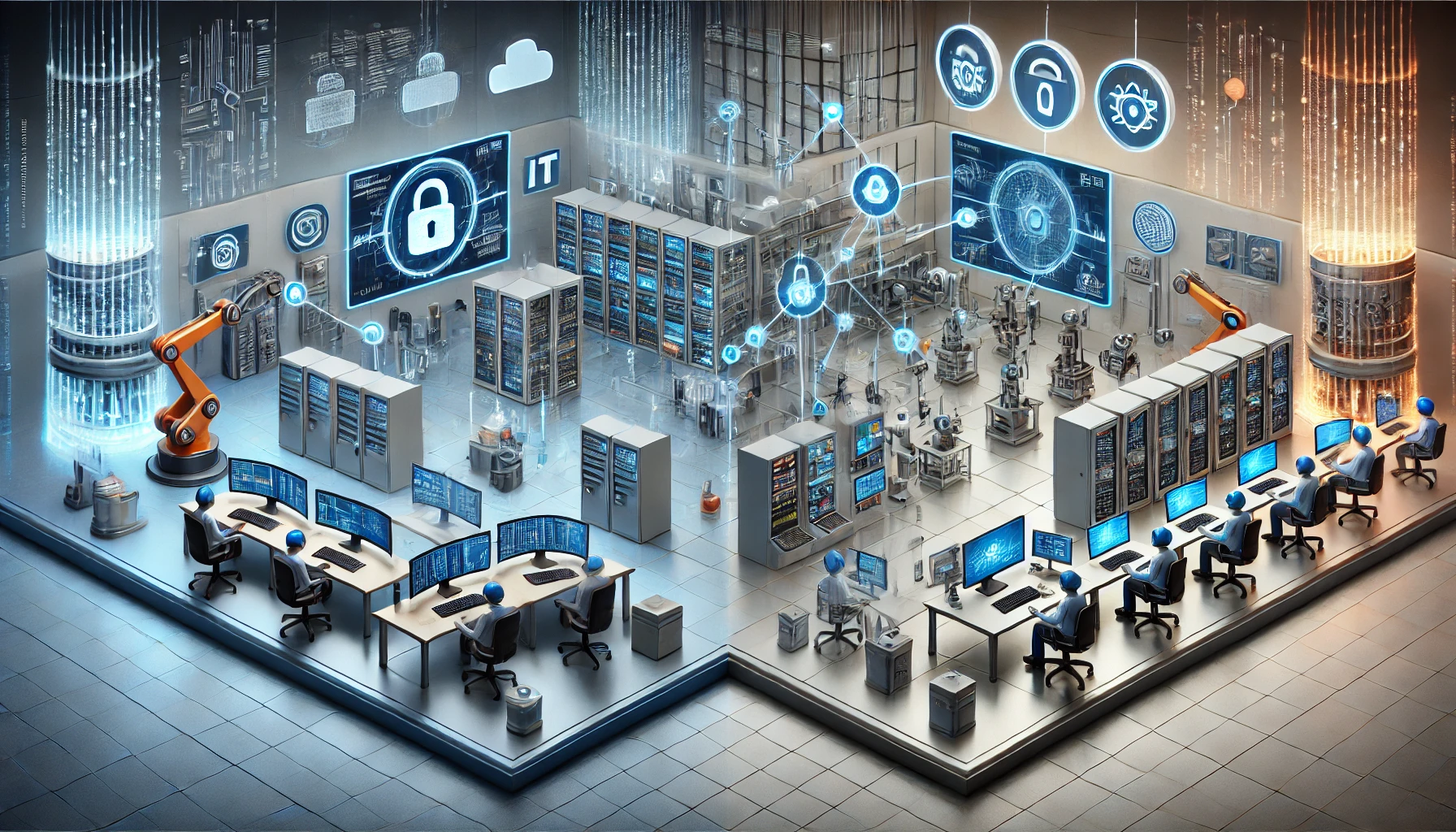 Industrial OT systems and networks